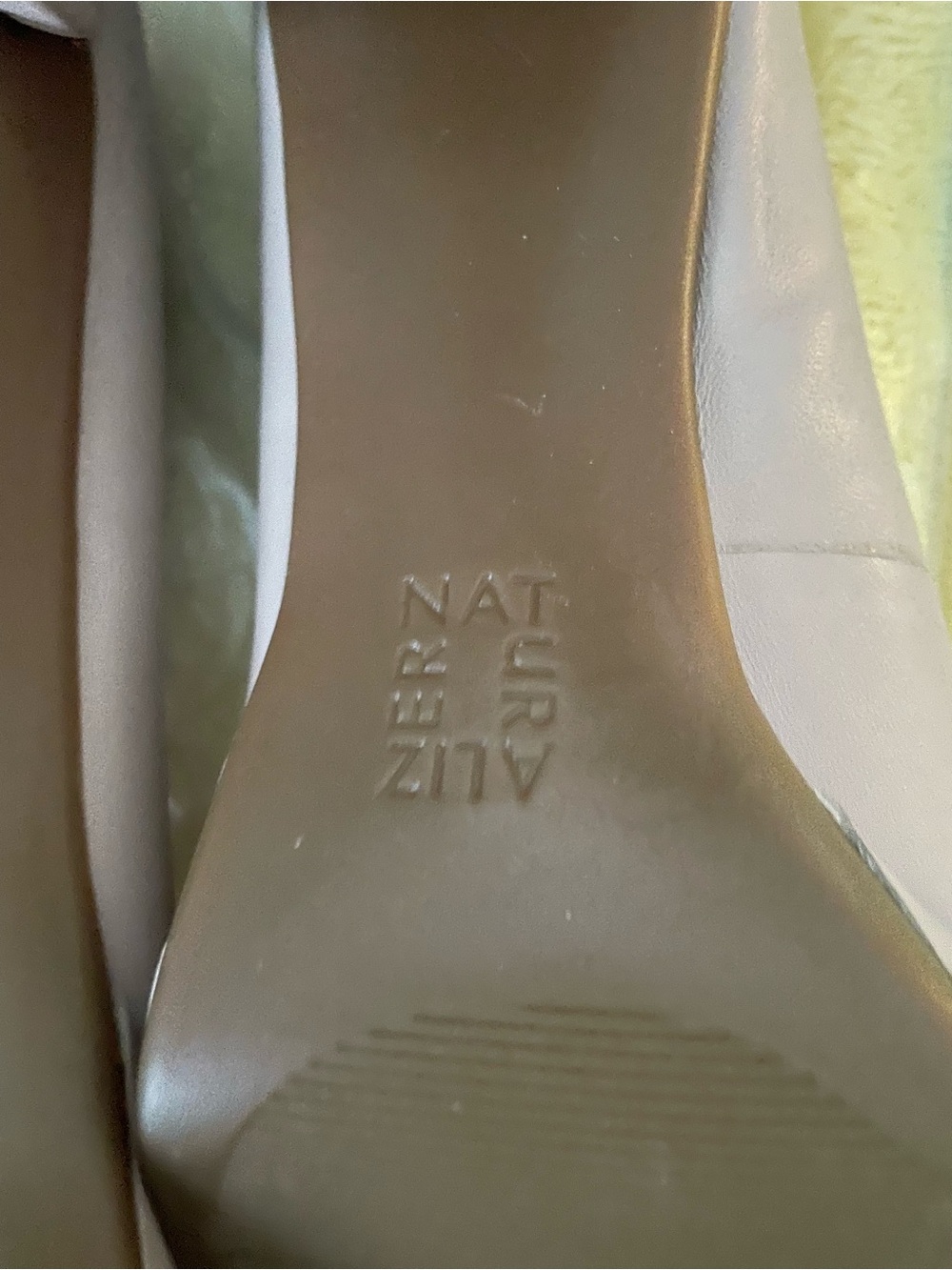 NIB Natrualizer Blush Nude Leather Block Heel Pumps size 9m - Picture 7 of 8